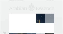 Desktop Screenshot of new.arabianessence.com